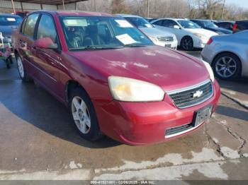  Salvage Chevrolet Malibu