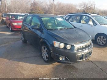  Salvage Chevrolet Sonic