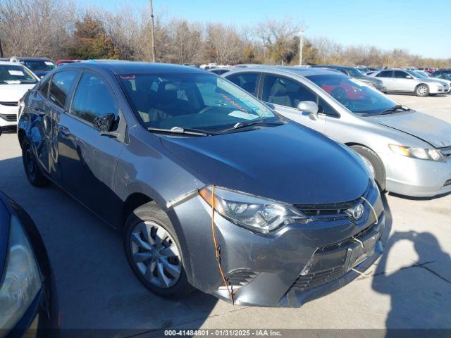  Salvage Toyota Corolla