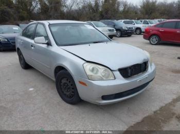  Salvage Kia Optima