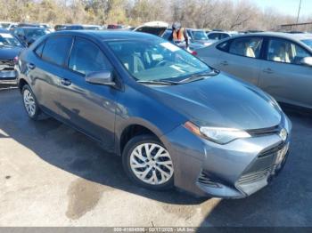  Salvage Toyota Corolla