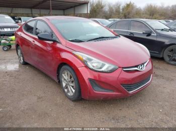  Salvage Hyundai ELANTRA