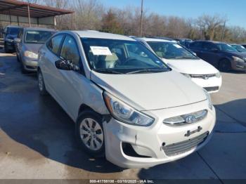  Salvage Hyundai ACCENT