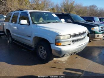  Salvage Chevrolet Tahoe