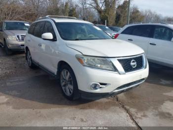  Salvage Nissan Pathfinder