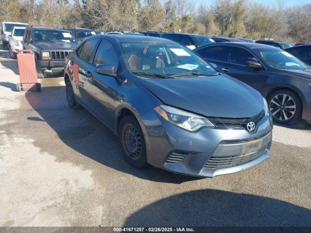  Salvage Toyota Corolla