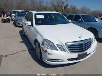  Salvage Mercedes-Benz E-Class