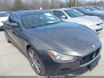  Salvage Maserati Ghibli