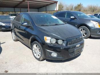  Salvage Chevrolet Sonic