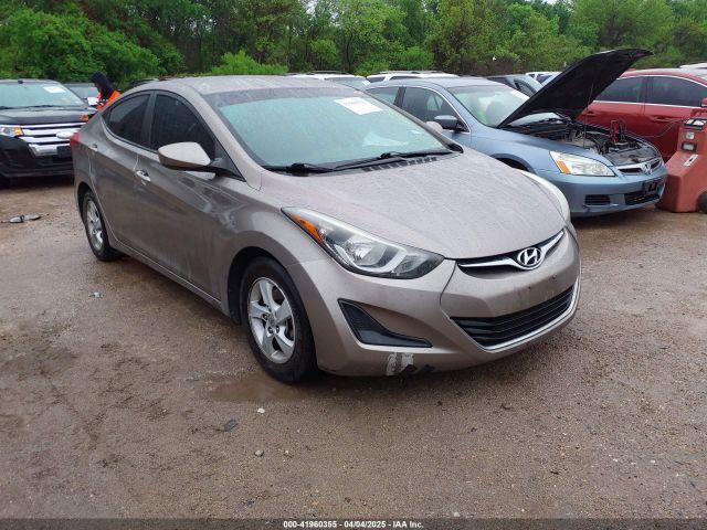  Salvage Hyundai ELANTRA
