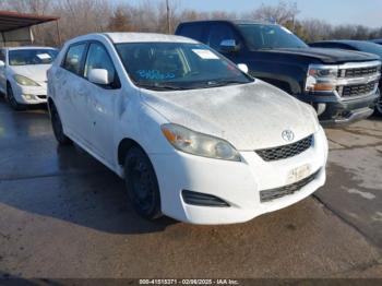  Salvage Toyota Matrix