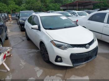  Salvage Toyota Corolla