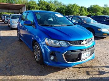  Salvage Chevrolet Sonic