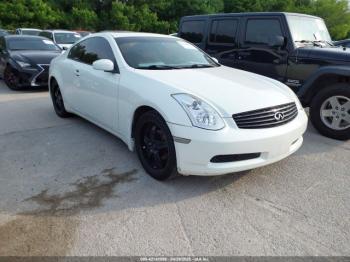  Salvage INFINITI G35