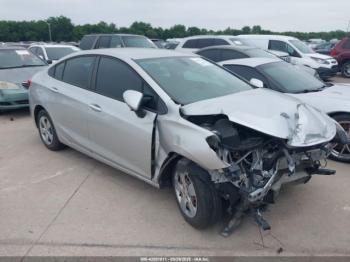  Salvage Chevrolet Cruze