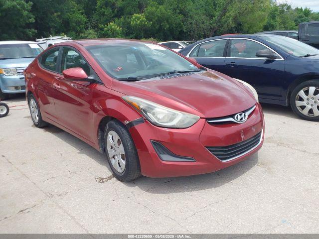  Salvage Hyundai ELANTRA