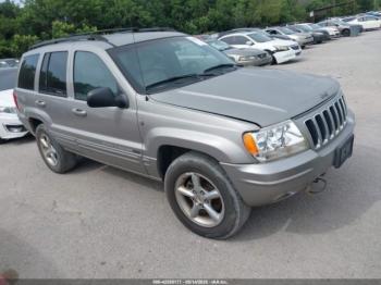  Salvage Jeep Grand Cherokee