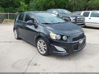  Salvage Chevrolet Sonic