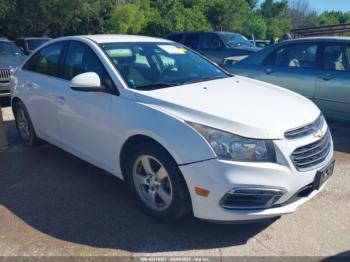  Salvage Chevrolet Cruze
