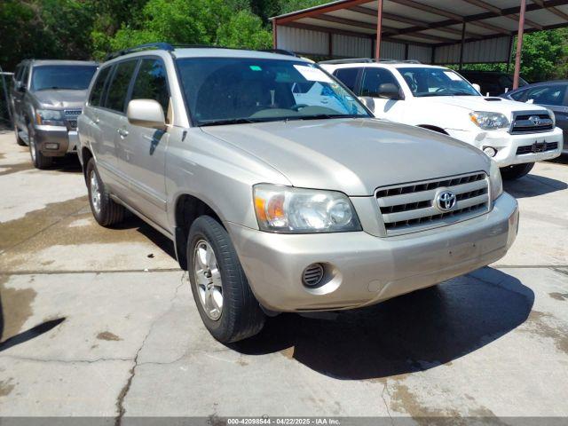  Salvage Toyota Highlander