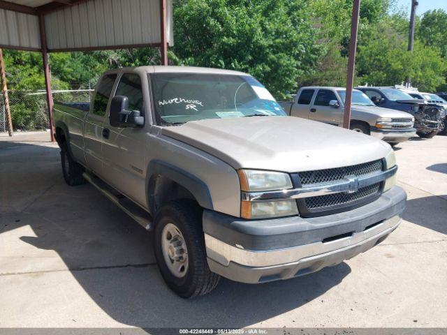  Salvage Chevrolet Silverado 2500