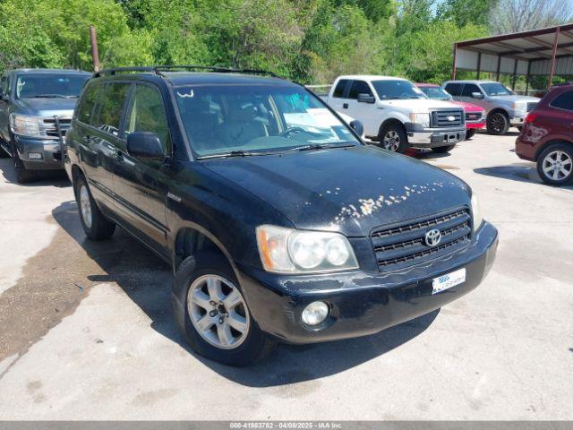  Salvage Toyota Highlander