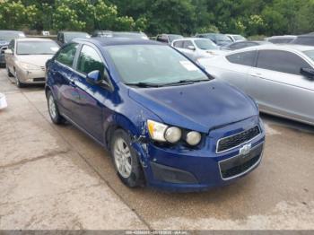  Salvage Chevrolet Sonic