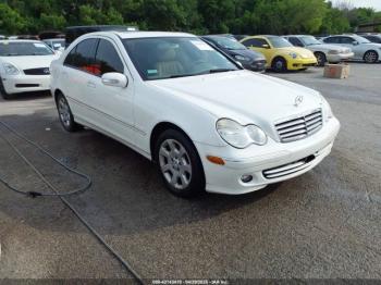  Salvage Mercedes-Benz C-Class