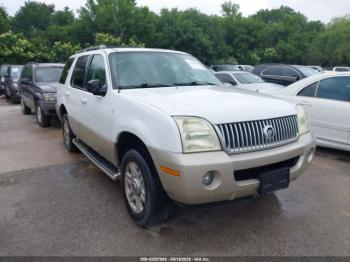  Salvage Mercury Mountaineer
