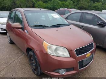 Salvage Chevrolet Aveo