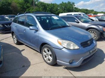  Salvage Toyota Matrix