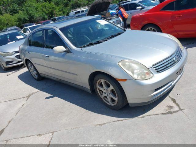  Salvage INFINITI G35