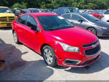  Salvage Chevrolet Cruze