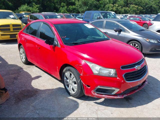  Salvage Chevrolet Cruze