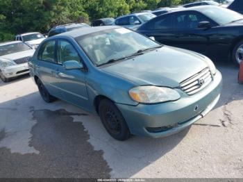  Salvage Toyota Corolla