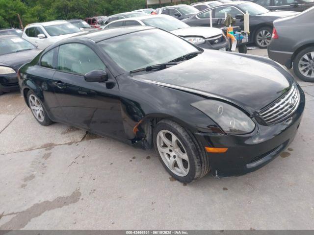  Salvage INFINITI G35