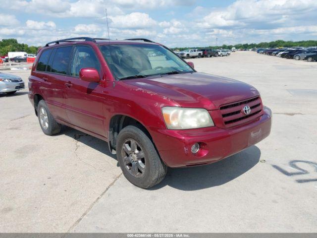  Salvage Toyota Highlander