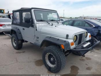  Salvage Jeep Wrangler