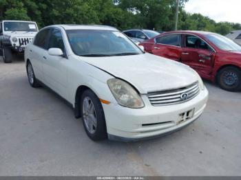  Salvage INFINITI G35