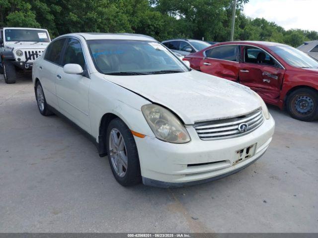 Salvage INFINITI G35