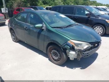  Salvage Toyota Corolla
