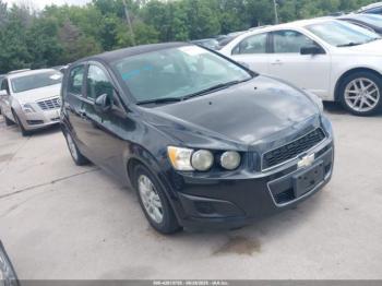  Salvage Chevrolet Sonic