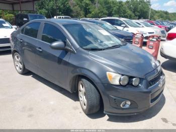  Salvage Chevrolet Sonic