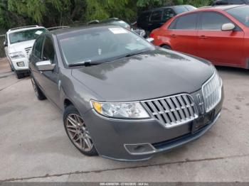  Salvage Lincoln MKZ