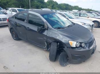  Salvage Chevrolet Sonic