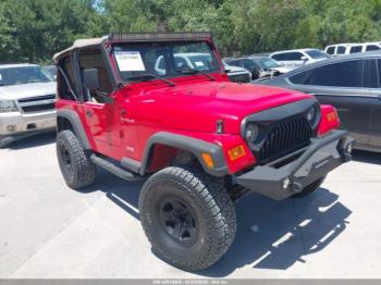  Salvage Jeep Wrangler