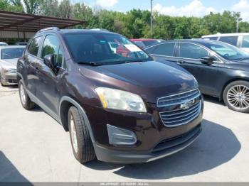  Salvage Chevrolet Trax