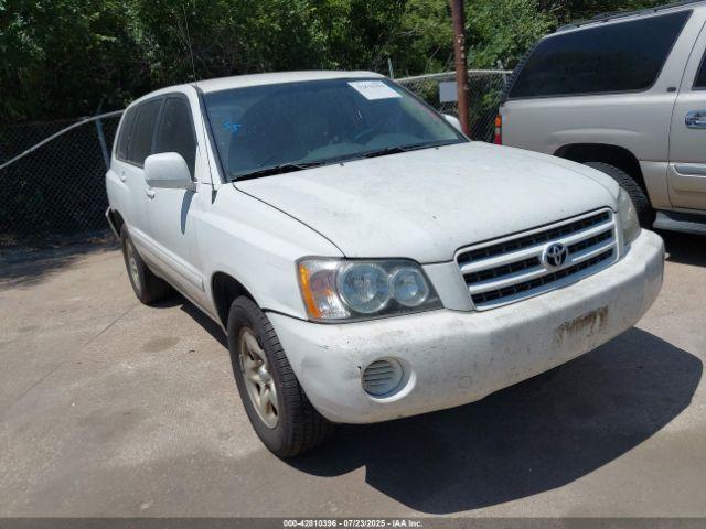  Salvage Toyota Highlander