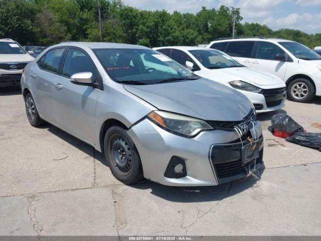  Salvage Toyota Corolla