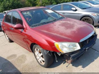  Salvage Kia Spectra